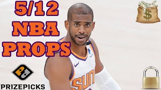 PRIZEPICKS NBA PICKS | THURSDAY 5/12/22 | NBA PLAYER PROPS PICKS | NBA SPORTS BETTING PICKS