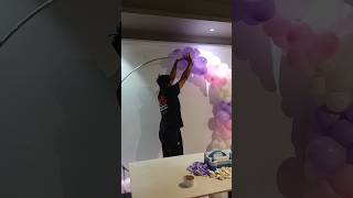 birthday💫decoration Balloons Ring Design Tarika at home#ytshorts#trending #viral#happybirthday