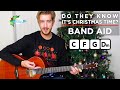 Do They Know It's Christmas? Band Aid - Easy Christmas Songs On Guitar