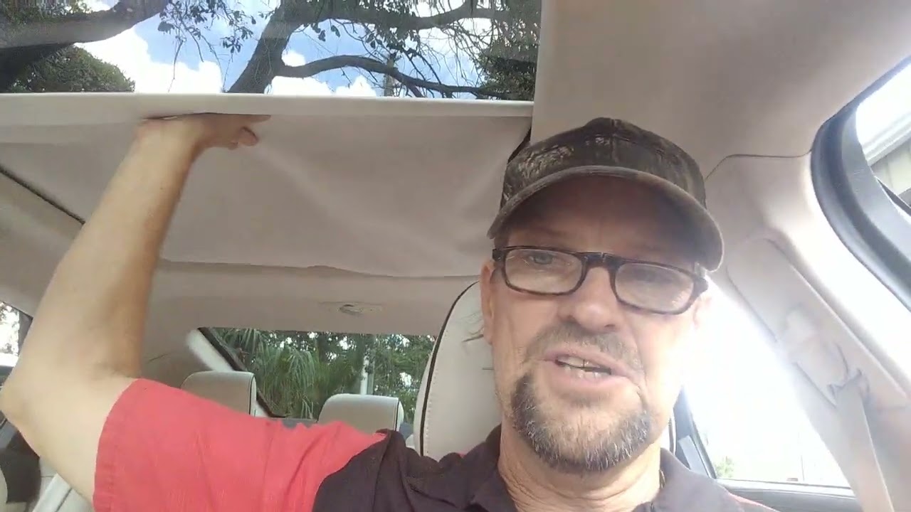 Lincoln MKZ Sunroof Linin Shade replaced by www.HeadlinerExpress.com