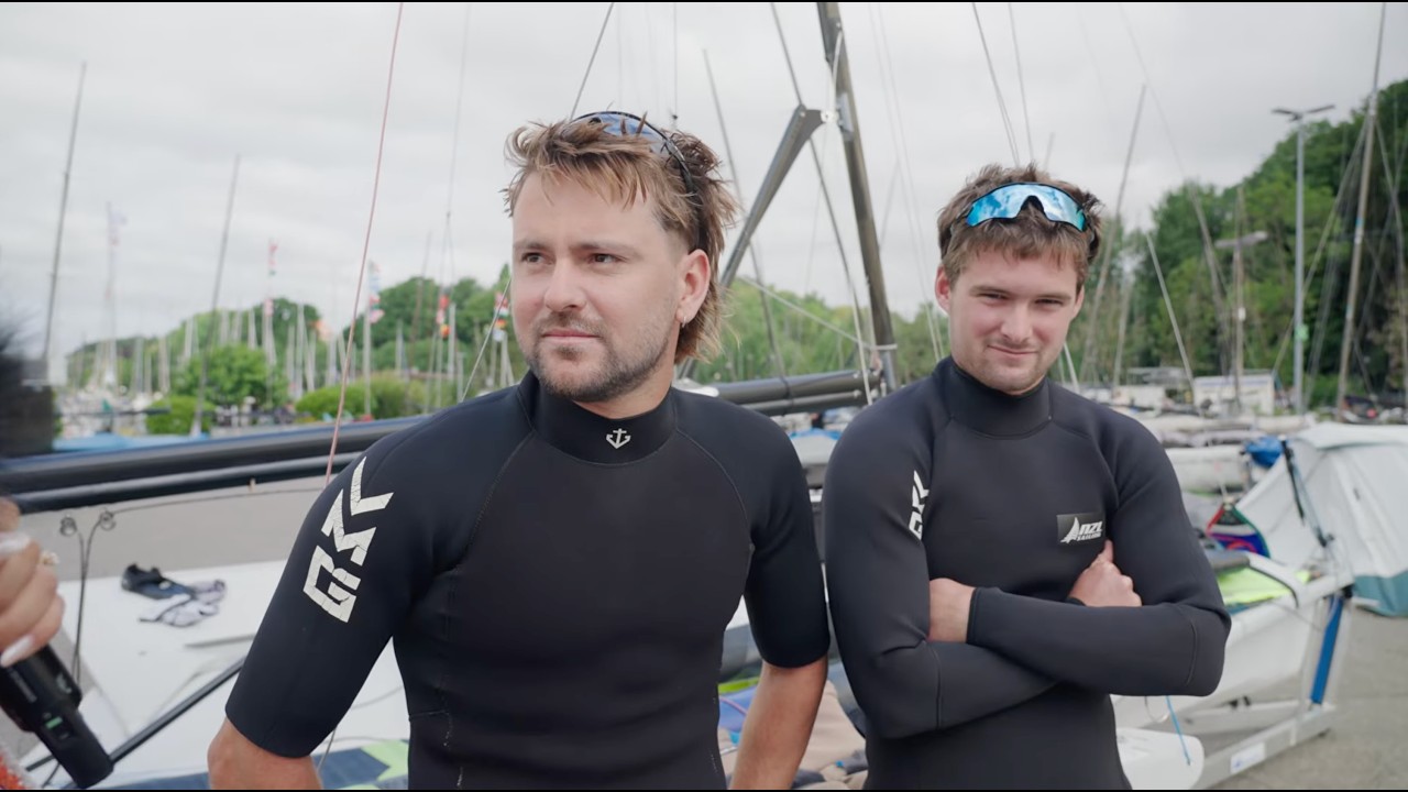 ⁣Mattias COUTTS and Oscar GUNN Pre-Race Interview