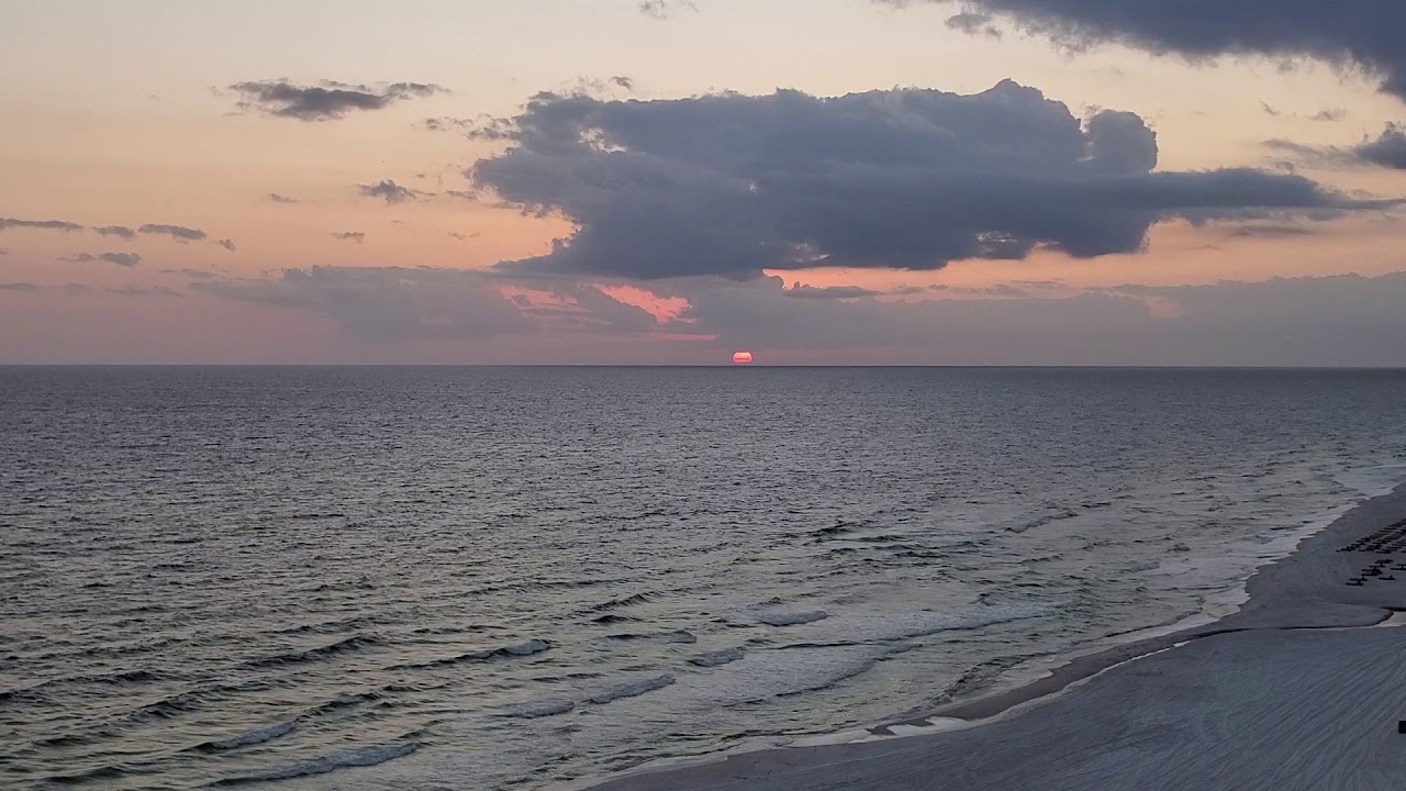 March 24th 2020. Disappointing sunset today in PCB.