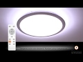 Plafón led Nassira (60W - 3CCT - Luz regulabe). Cristalrecord - Iluminación led