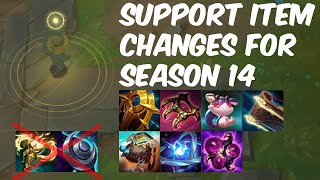 Support Itemization Changes for Season 14