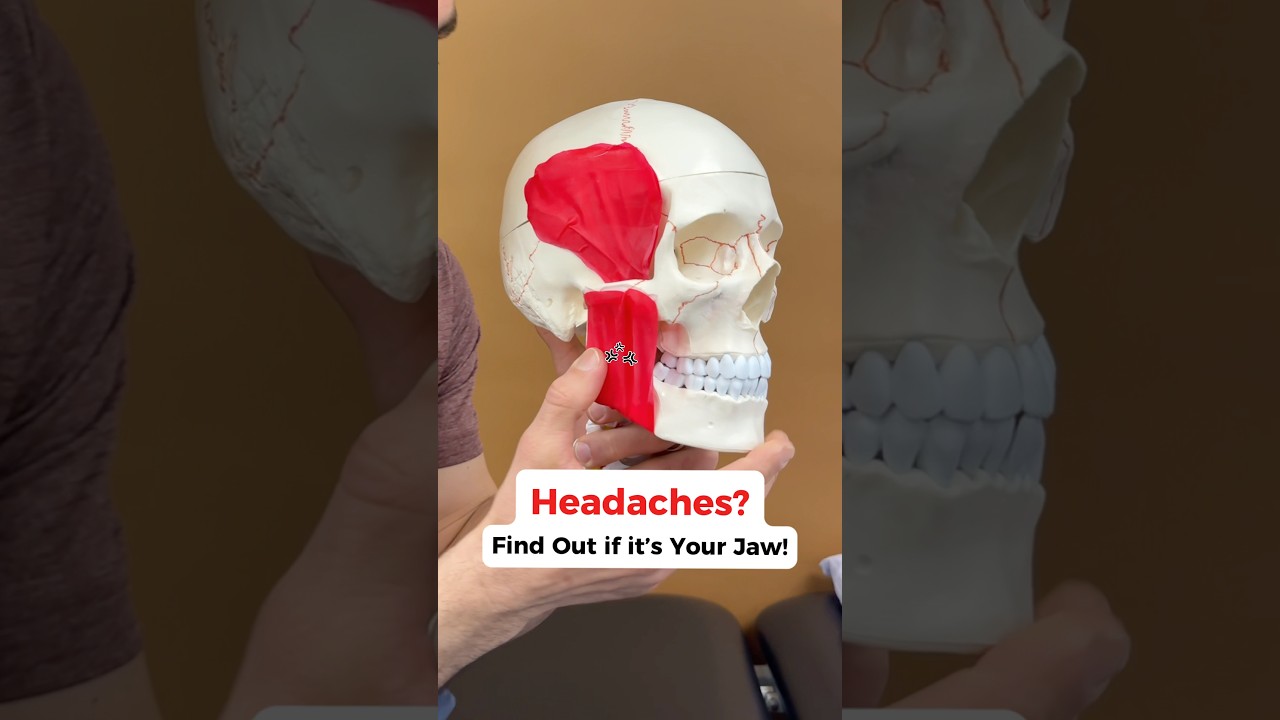 JAW Clenching might be the Root Cause of your HEADACHES… watch to find out if it’s you! 
