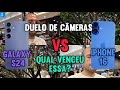 DUELO DE CÂMERAS - GALAXY S24 vs IPHONE 16 - QUAL eu ACHO MELHOR? a APPLE PERDEU o seu TRONO?!