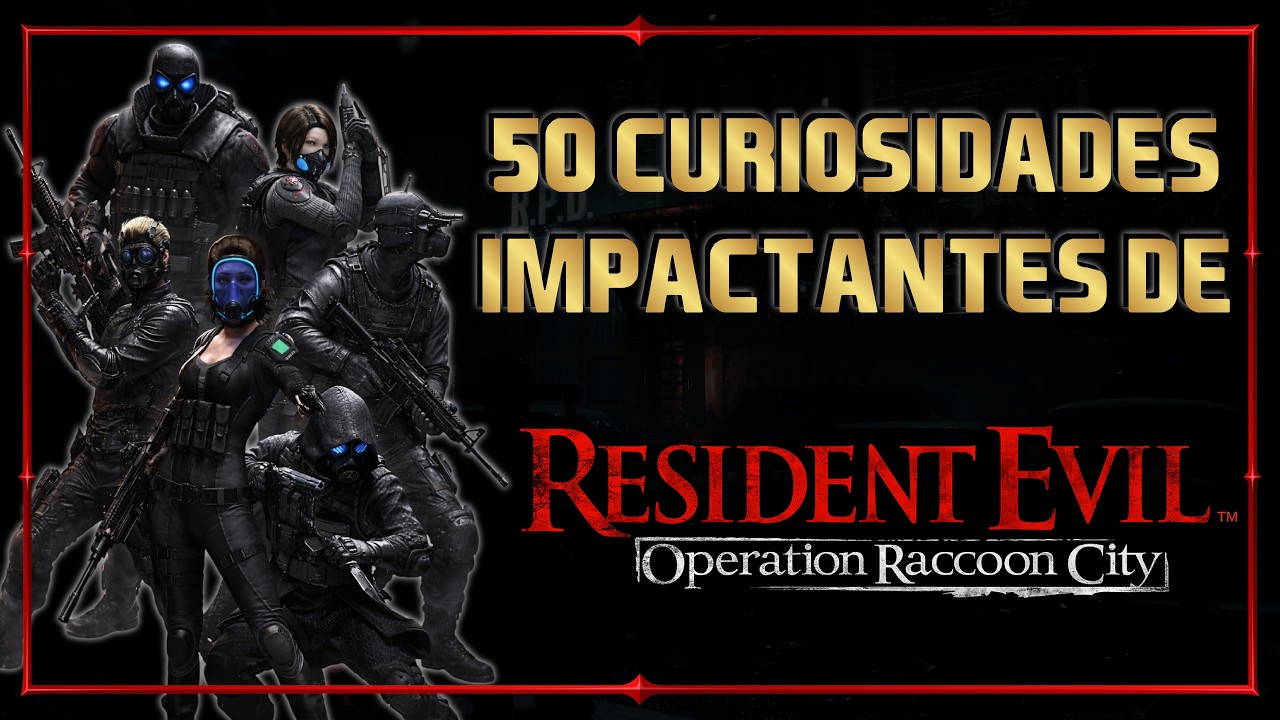 50 Curiosidades de: Resident Evil Operation Raccoon City