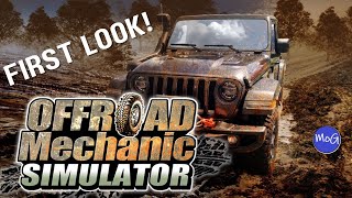 New Mechanic Simulator That's Also Offroad Driving?!? | Offroad Mechanic Simulator Prologue