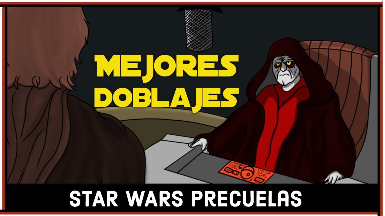 STAR WARS EN ESPAÑOL // LAS MEJORES voces del DOBLAJE LATINO 😱 - YouTube
