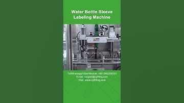 Automatic Water Bottle Sleeve Labeling Machine, Shrink Sleeve Labeler Machine - Chenyu Machinery