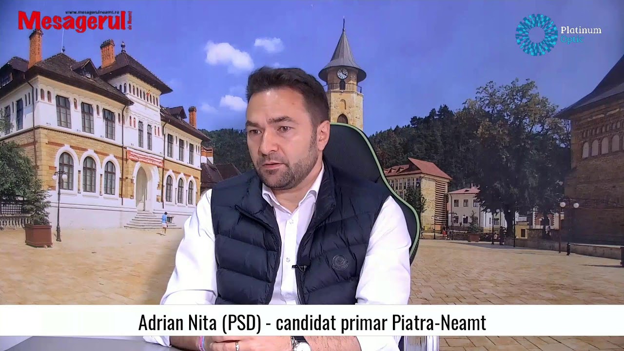 VIDEO. Cafeaua de dimineață. Invitat: Adrian Niță, candidat PSD la funcția de primar al municipiului Piatra Neamț