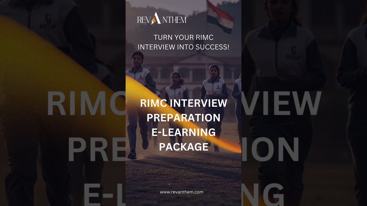 Crack RIMC Interview Like a Cadet | RIMC E-Learning by RevAnthem