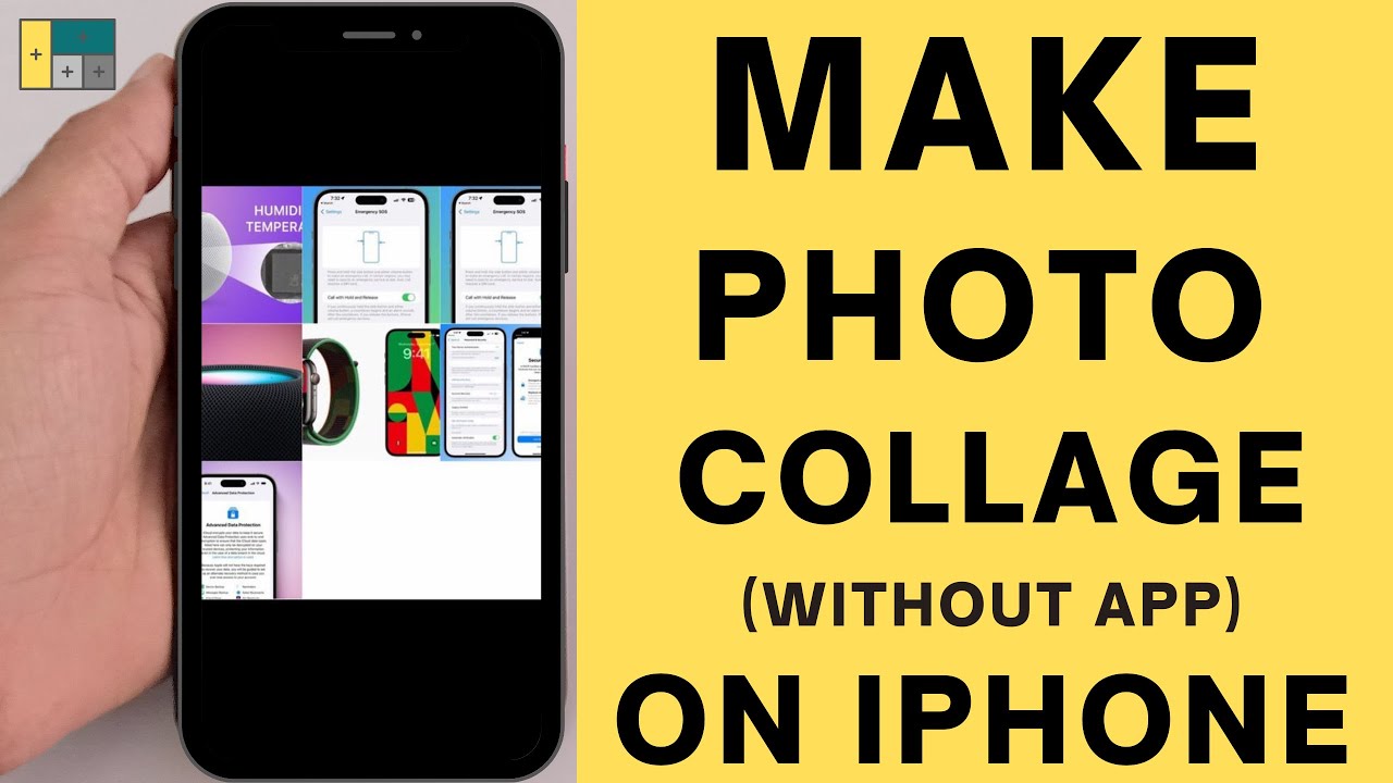 How to Make Photo Collage On iPhone (2024) YouTube