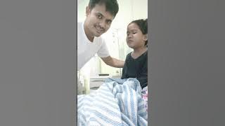 pengen muntah. cepat sembuh sayang ayah