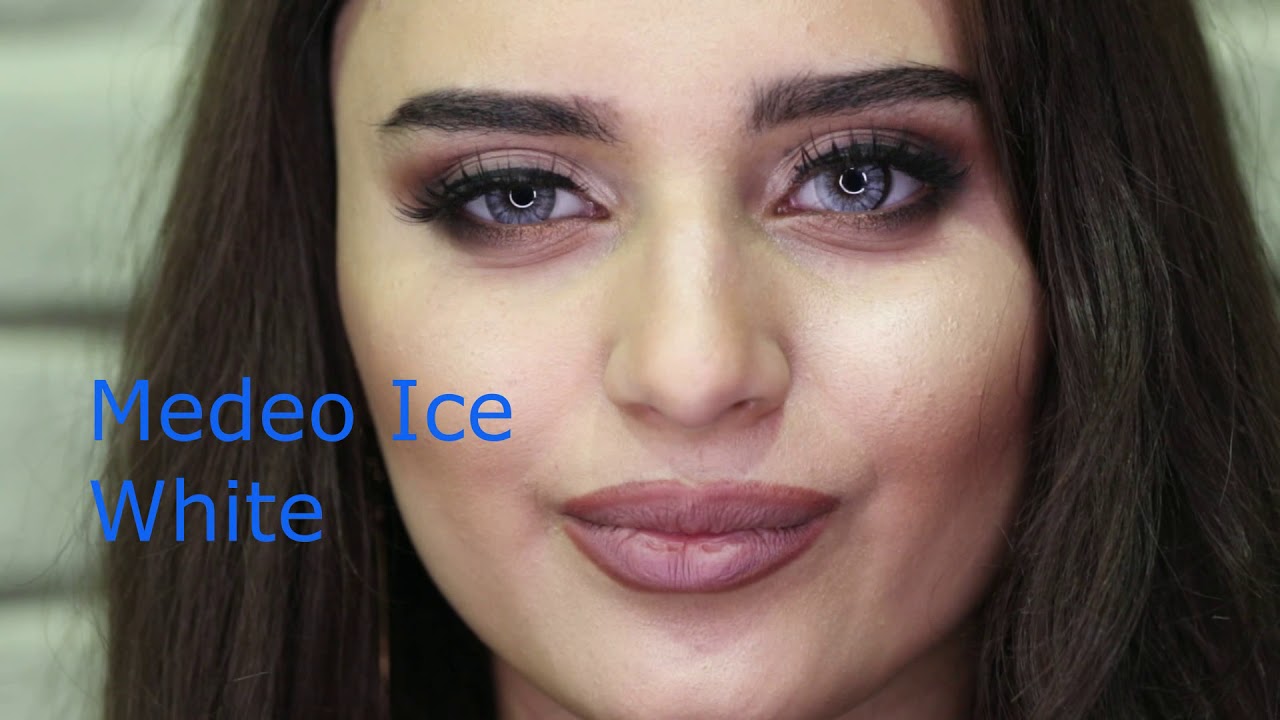 Color  Lenses Medeo Ice White -Цветные Линзы    