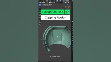 Blender Navigation Tip 05: Clipping Region