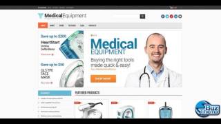 Download Medical Equipment Responsive Jigoshop Theme by