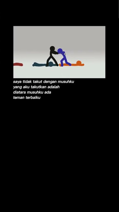 tidak ada sahabat sejati kecuali diri kita sendiri