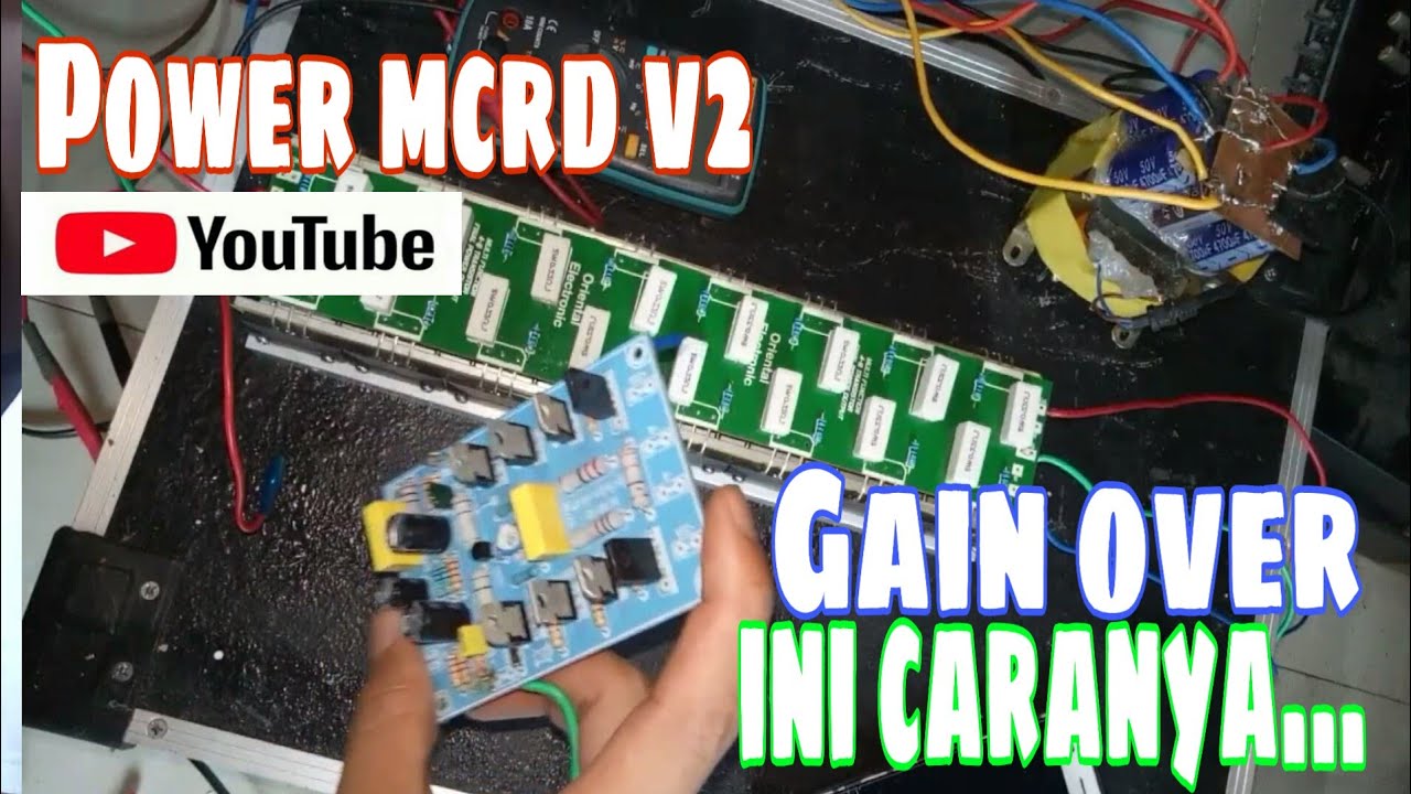 Modif power mcrd v2 agar gain tidak over