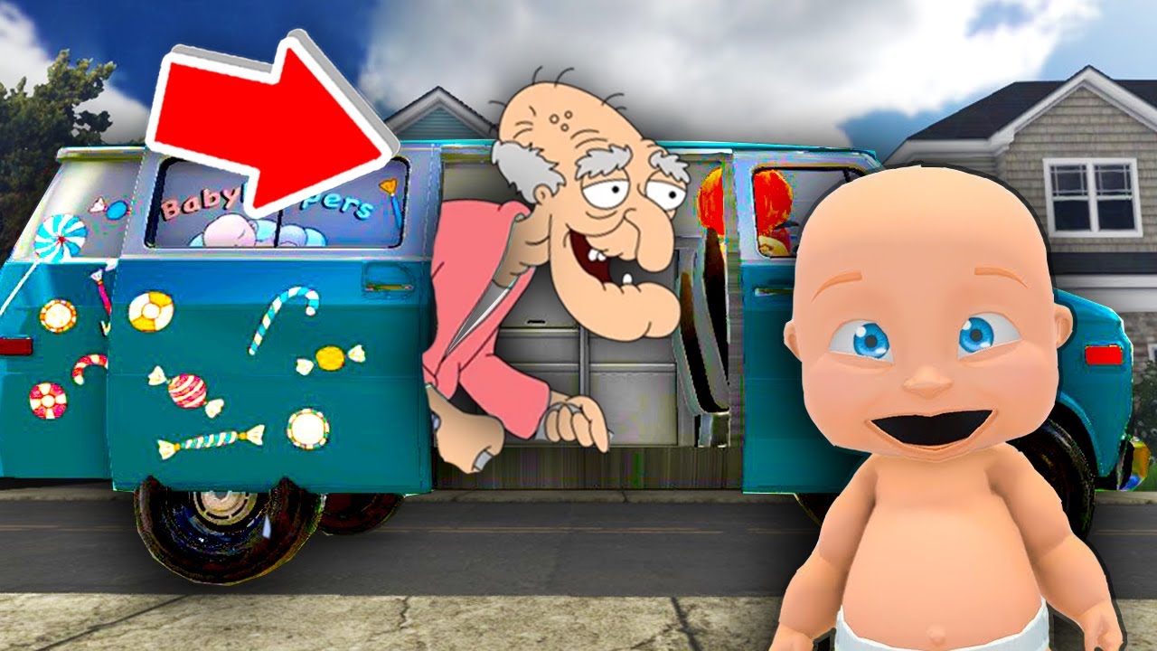 I Got KIDNAPPED by CREEPY CANDY VAN... (Who's Your Daddy?) YouTube
