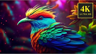 4K HDR Dolby Vision 60fps and Relaxing Soft Music - Vivid Colors- Bird WORLD 4K screenshot 5