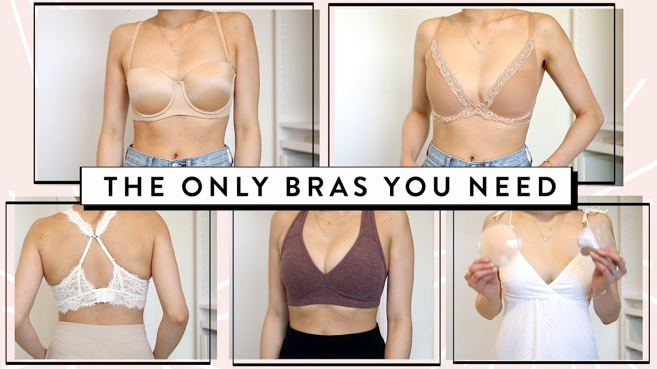 5 Bras Every Girl Needs  what bras to wear with different tops