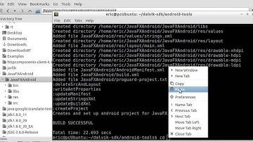 Port JavaFX to Android APK, with javafxports