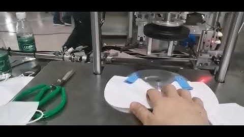 KN95 earloop sealing Machine N95 face Mask earloop welding machine