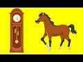Hickory Dickory Dock | Horse Song-291 | Nursery Rhymes &amp; Kids Songs | Kids Comfort
