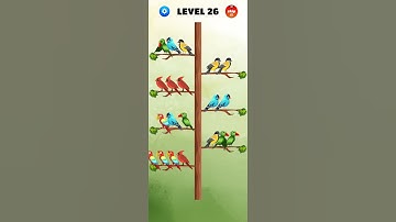 Bird Sort Puzzle Game #shorts