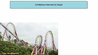 Confidence Interval on Slope