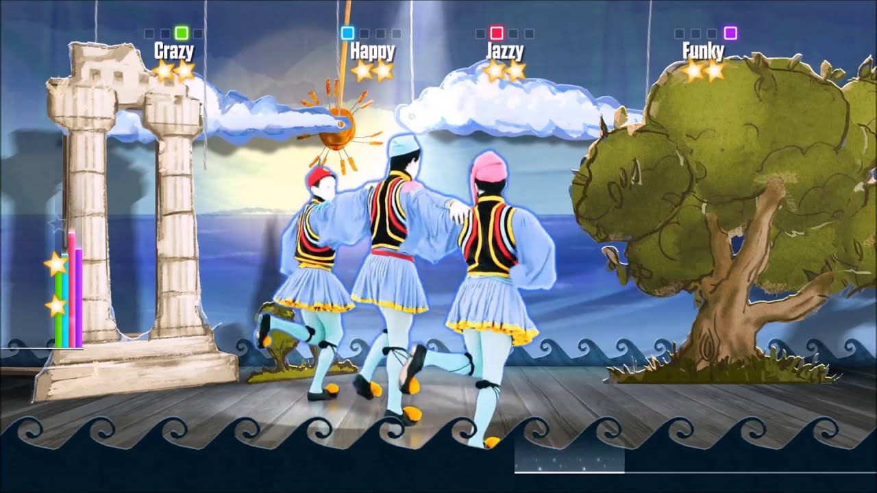 The Bouzouki's Epic Sirtaki Just Dance 2015 Preview Gameplay