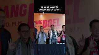 Hasil Quick Count Pilkada Jakarta Pukul 19:00, Pramono Unggul di 50% #shorts