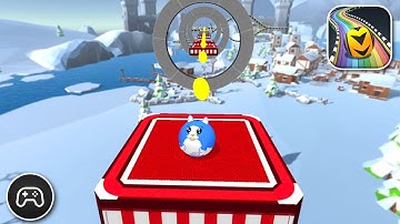 Rolling Ball Sky Escape - Gameplay Walkthrough Part 32 - Racing Game Levels 95-96 (iOS, Android)