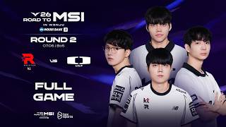 KT vs DK | Full Game 1, 2, 3, 4, 5 | Round 2 | LCK 2026 Road to MSI