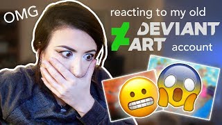REACTING TO MY OLD DEVIANTART