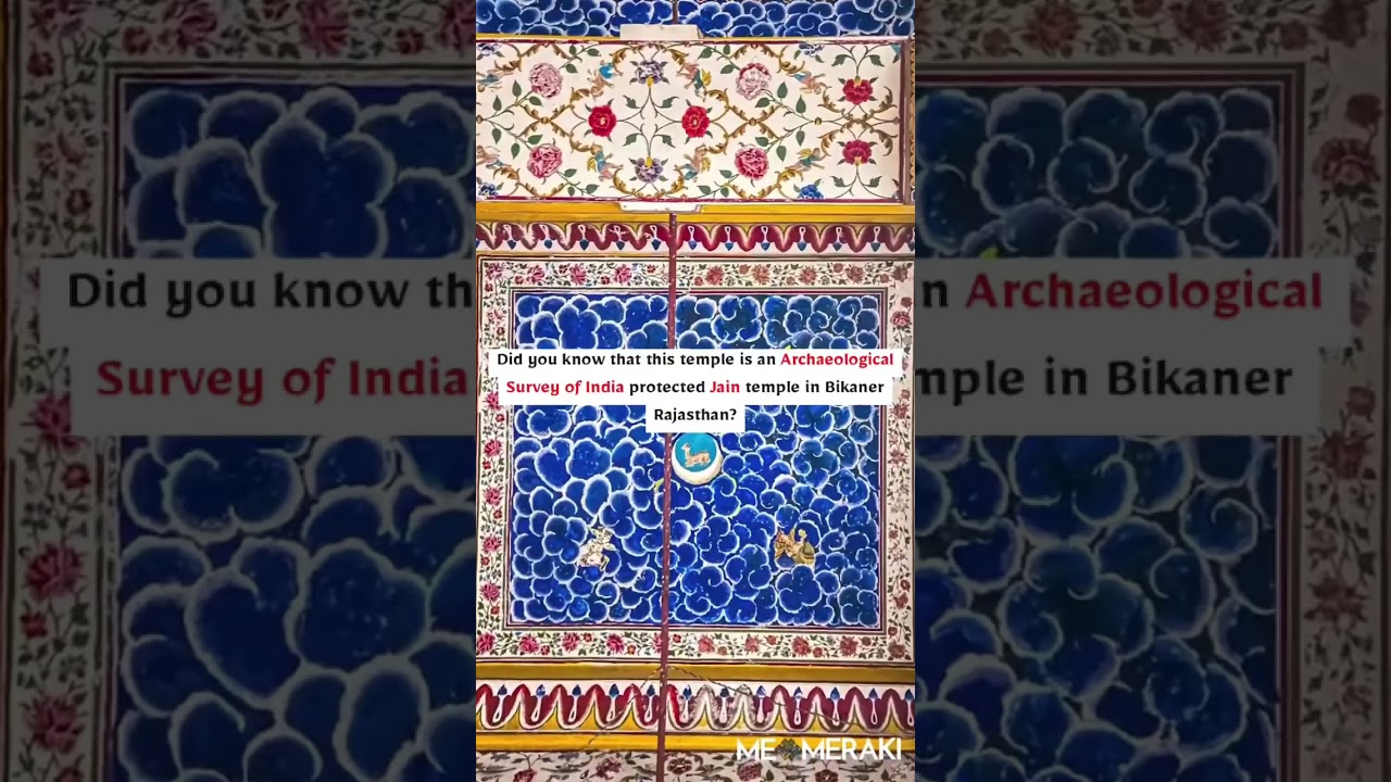 Jain Temple of Bikaner, Rajasthan | Jain Temples in India | Travel | Places to Visit in Rajasthan