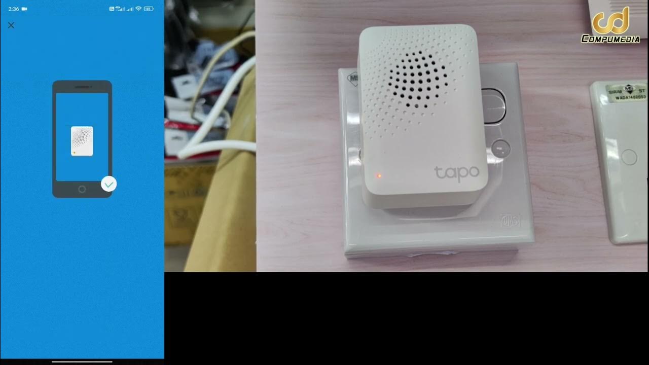 HUB CON SIRENA TIMBRE TP-LINK TAPO H100