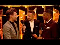 One Direction's Louis Tomlinson and Liam Payne backstage at The BRITs l The BRIT Awards 2016