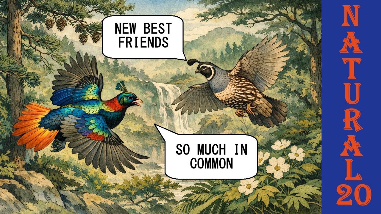 Размах крыльев в Азии - Большие куринообразные