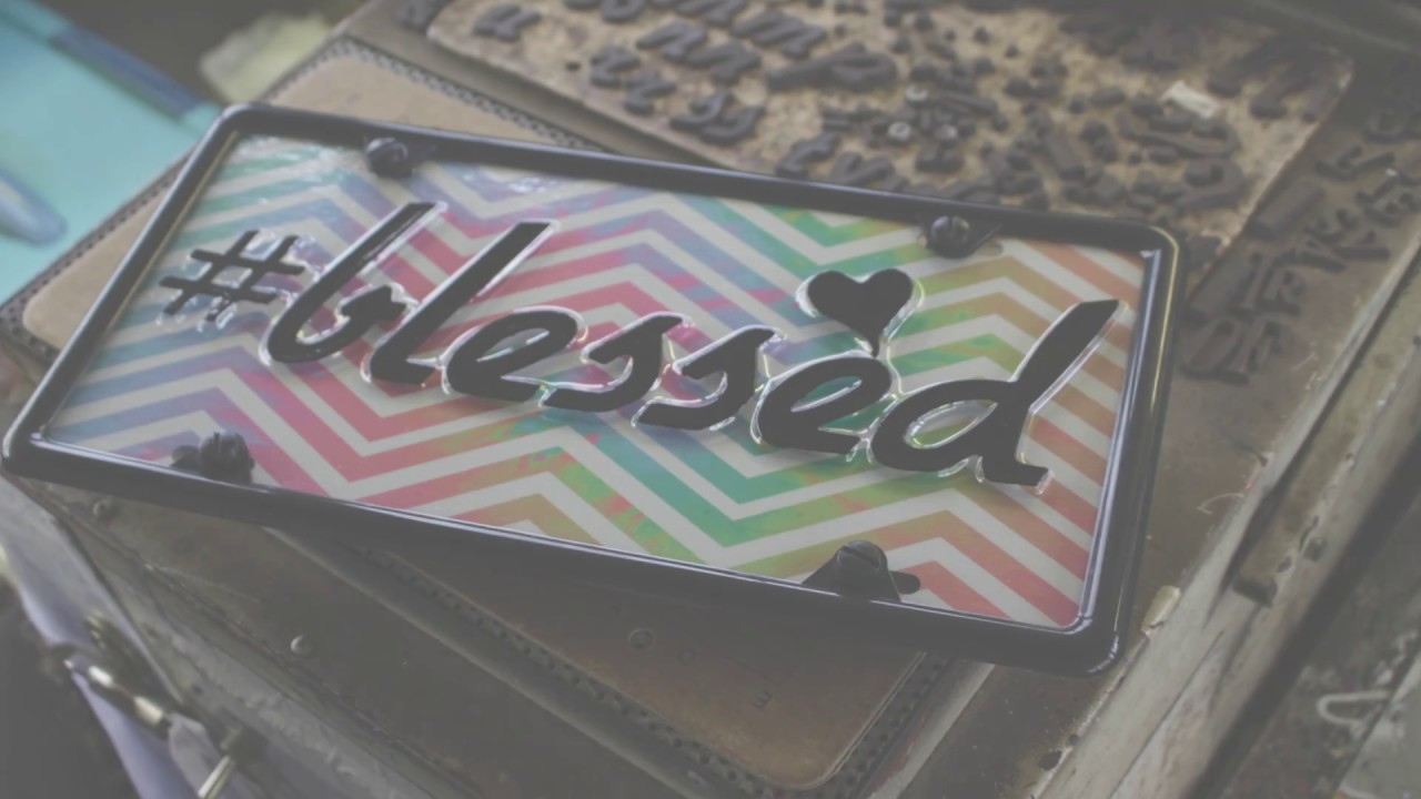 How We Make Personalized Front License Plates