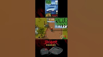 POWER DRIVE RALLY #retro #games #gamer #retrogames #nostalgia #80s #90s #racing #atari #jaguar