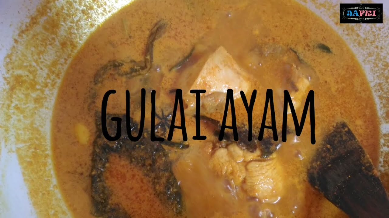 RESEP GULAI AYAM - YouTube