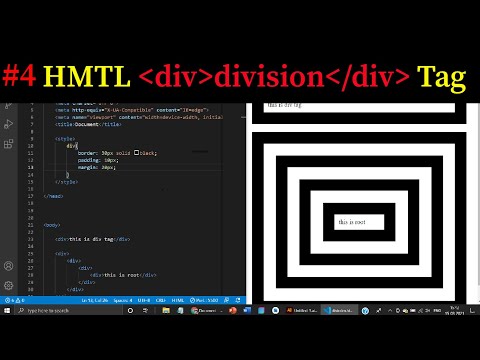 DIV TAG IN HTML IN HINDI WITH ALL ATTRIBUTE