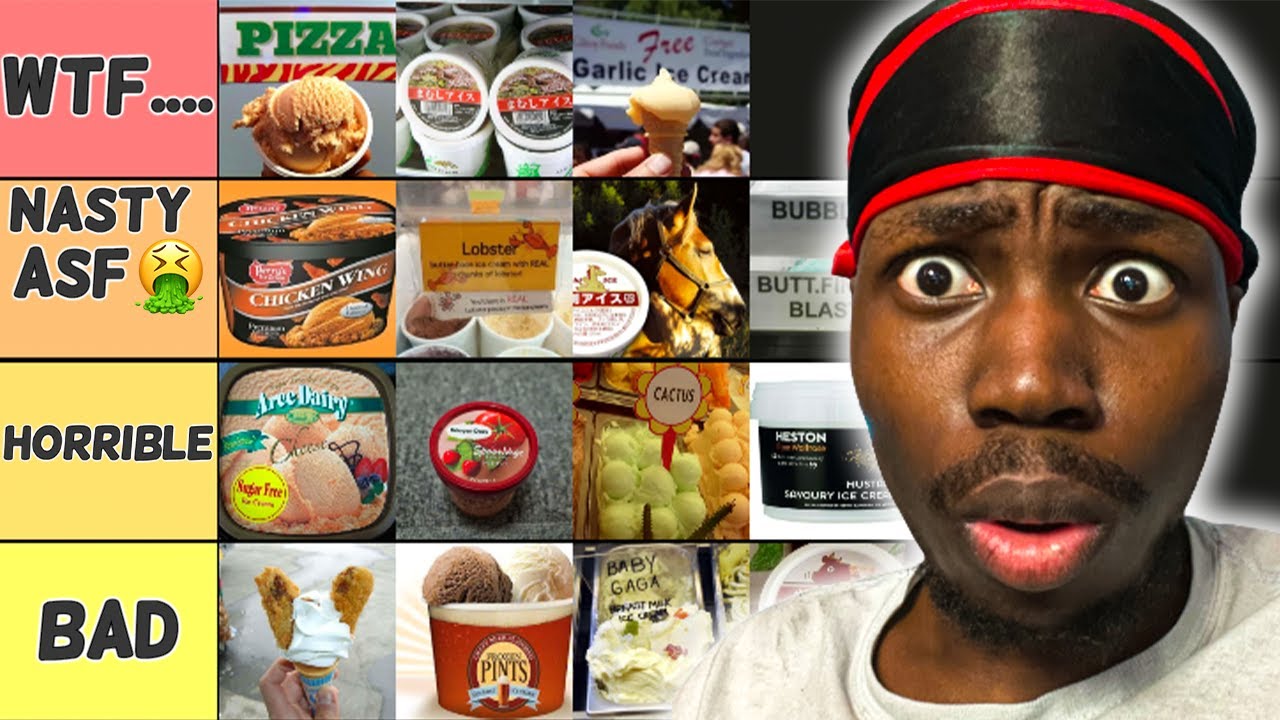 Ranking Ice Cream Flavors From Hell