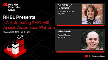 Automating RHEL with Ansible Automation Platform | Red Hat Enterprise Linux Presents 47