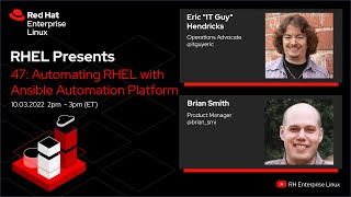 Automating RHEL with Ansible Automation Platform | Red Hat Enterprise Linux Presents 47