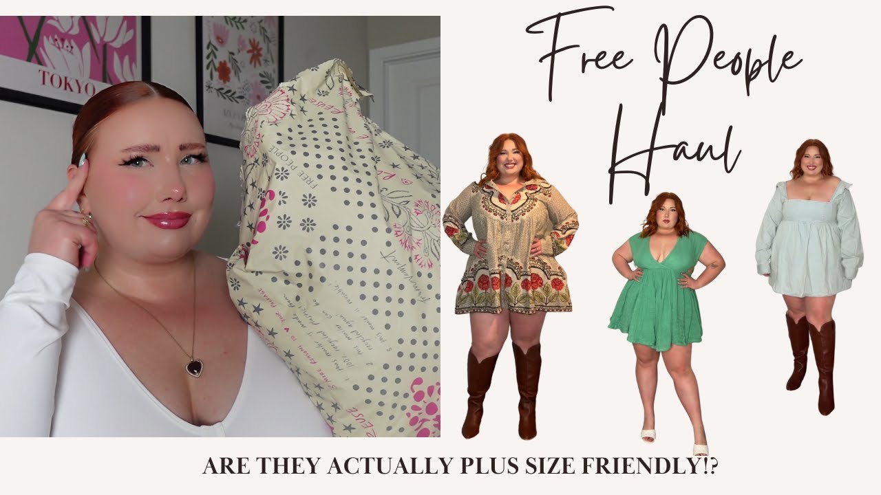 Is Free People Plus Size Friendly!? (size 16 try-on haul) - YouTube