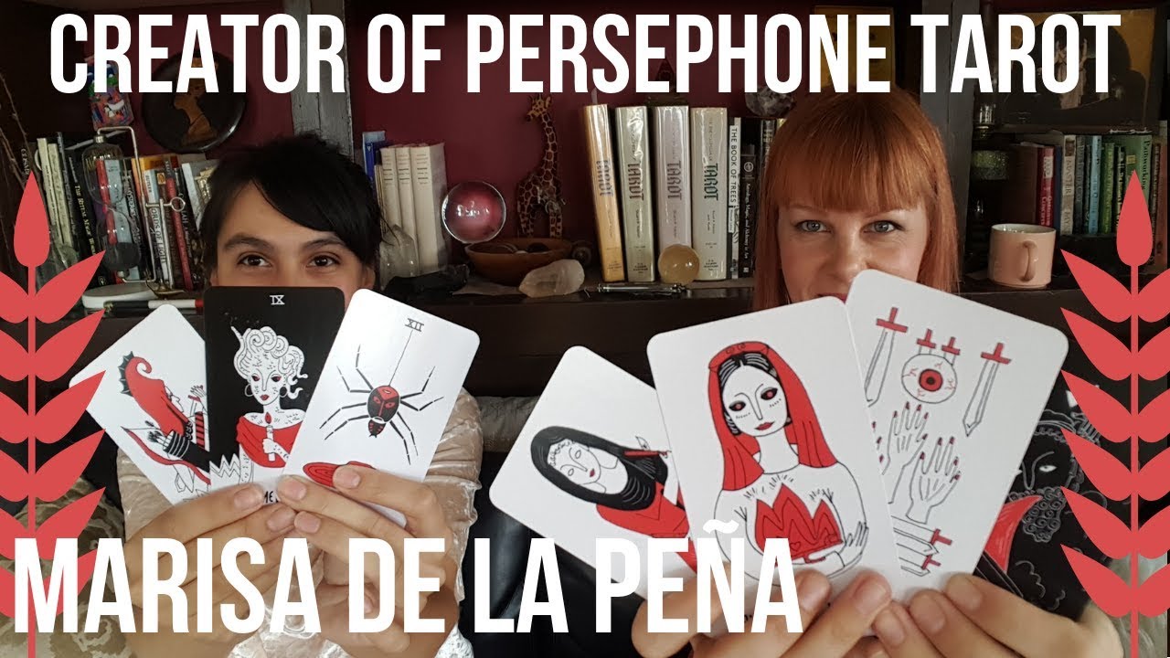 🏺PERSEPHONE TAROT: Journey from Dark to Light w/ Artist Marisa de la Peña & Naha