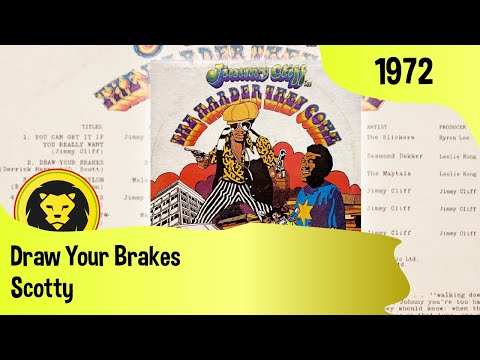 Scotty - Draw Your Brakes + LYRICS (Various - The Harder They Come OST, 1972)